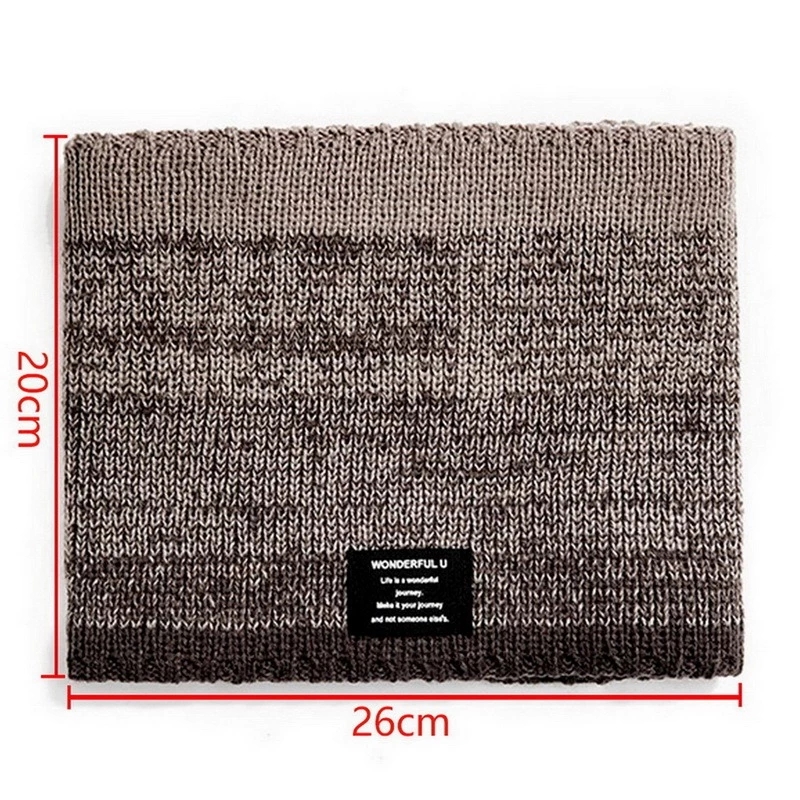 Winter Scarf for Men Fleece Ri - Muffler Men Wool recension och pris