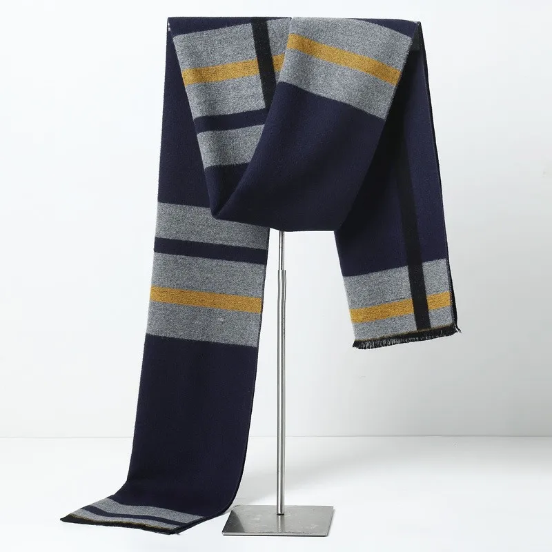 Designer Brand Plaid Men Scarv - Muffler Men Wool recension och pris